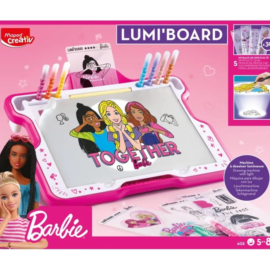 Maped Creativ Licence Barbie - Lumiboard