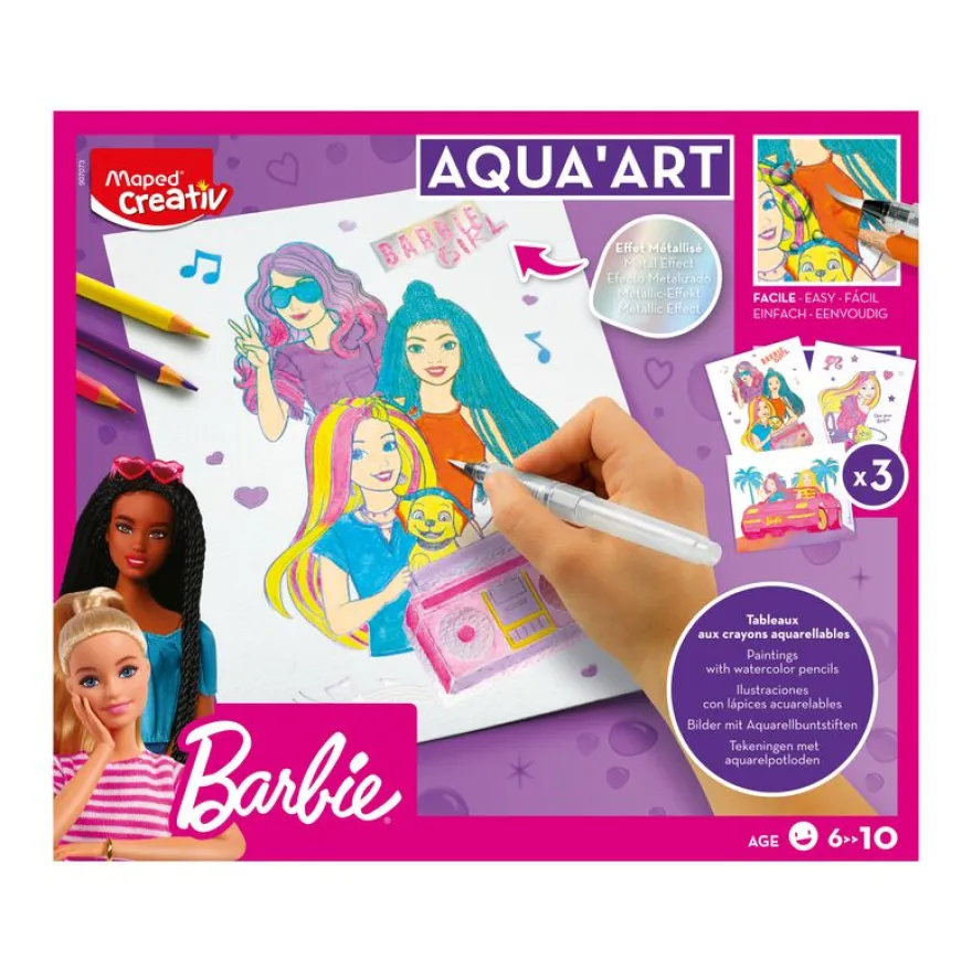 Maped Creativ Licence Barbie - Aqua'Art