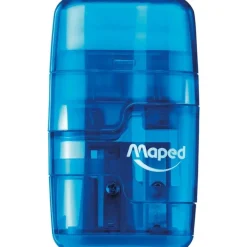 Maped DUO Connect - Taille crayon / gomme - 2 trous - disponible dans différentes couleurs