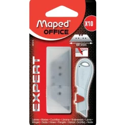 Maped Expert - Etui de 10 lames trapezoidales