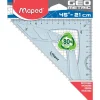 Maped Geometric - Équerre 21 cm - 45°