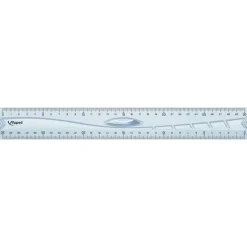Maped Geometric - Règle triple décimètre 30 cm - transparente