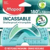 Maped Incassable - Rapporteur plastique 12 cm