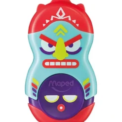 Maped Loopy Totem - Taille crayon / gomme - 1 trou - disponible dans différentes couleurs