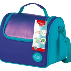 MAPED PICNIK - Sac à déjeûner et Goûter isotherme à bandoulière ORIGINS Famille - coloris Aqua