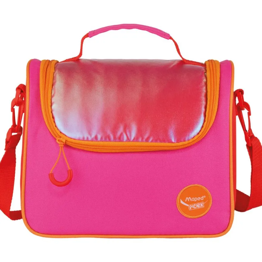MAPED PICNIK - Sac à déjeûner et Goûter isotherme à bandoulière ORIGINS Famille - coloris Sunset