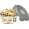 Maped Picnik Concept Adult - Boite à déjeuner en verre compact 800 ml - gris