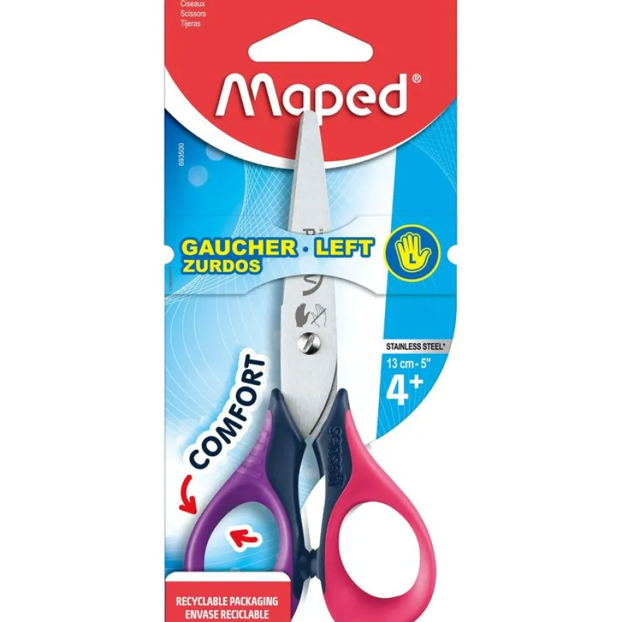 Maped Sensoft 3D - Ciseaux pour gaucher - 13 cm