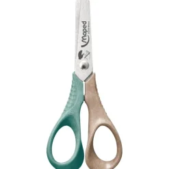 Maped Smiling Planet - Ciseaux Vivo pour gaucher 12 cm - disponible dans différentes couleurs - 50% en fibre de bois