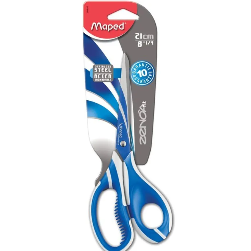 Maped Zenoa Fit - Ciseaux bouts ronds - 21 cm