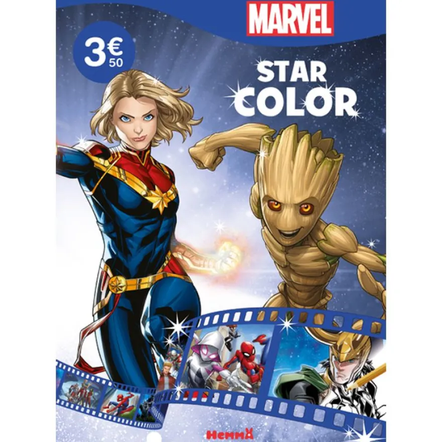 Marvel - Star Color (Captain Marvel et Groot)