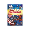 Marvel Avengers - Coloriage avec plus de 100 stickers (Iron Man, Black Widow, Captain America) - livre de coloriage / d'activités