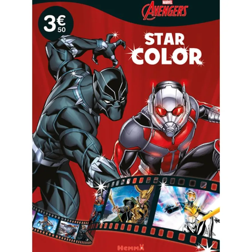 Marvel Avengers - Star Color (Black Panther et Ant-Man)