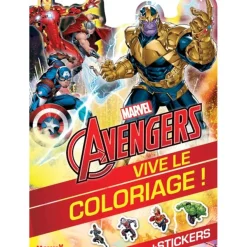 Marvel Avengers - Vive le coloriage ! (Thanos et Avengers)