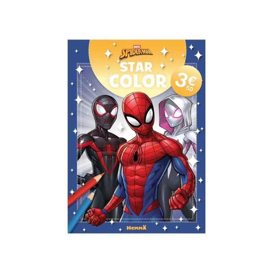Marvel spider-man - star color (team spider-man)