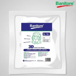 Masque ergonomique individuel 3D à usage unique - Taille M