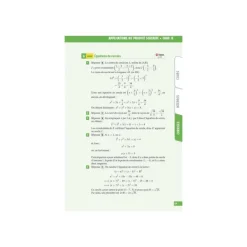 Maths Première - Les vrais exos du BAC - + de 100 exercices avec corrigés détaillés - par Pasquet Stéphane, Maurette Eric