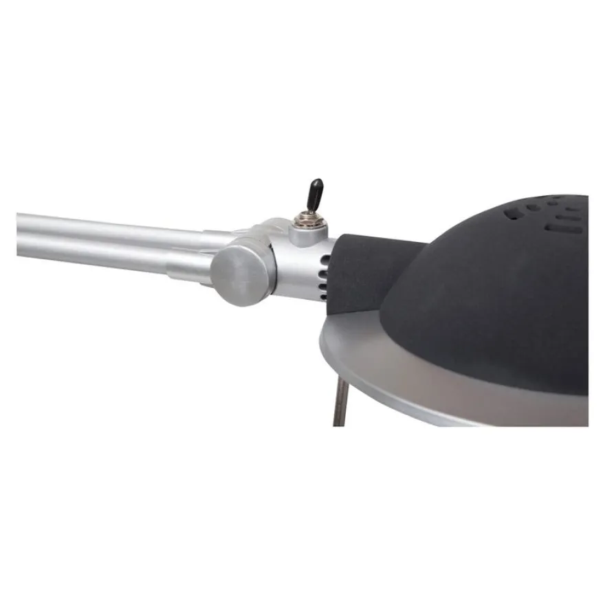 MaulBusiness - Lampe de bureau LED intégré - basse consommation 11W - argent
