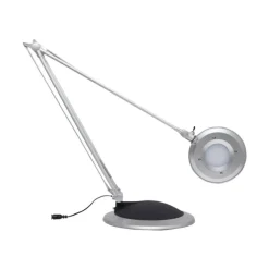 MaulBusiness - Lampe de bureau LED intégré - basse consommation 11W - argent