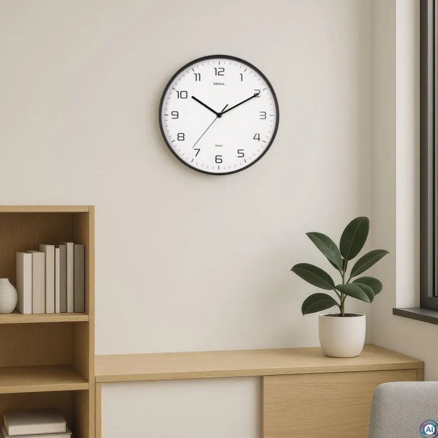 MAULdrip - horloge murale à quartz