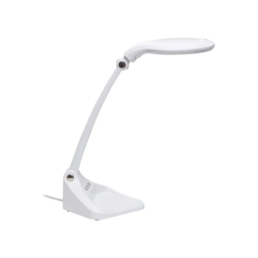 MAULiris - Lampe loupe à Led - 10 cm diamètre - agrandissement : 1.75x - 7 W - blanc