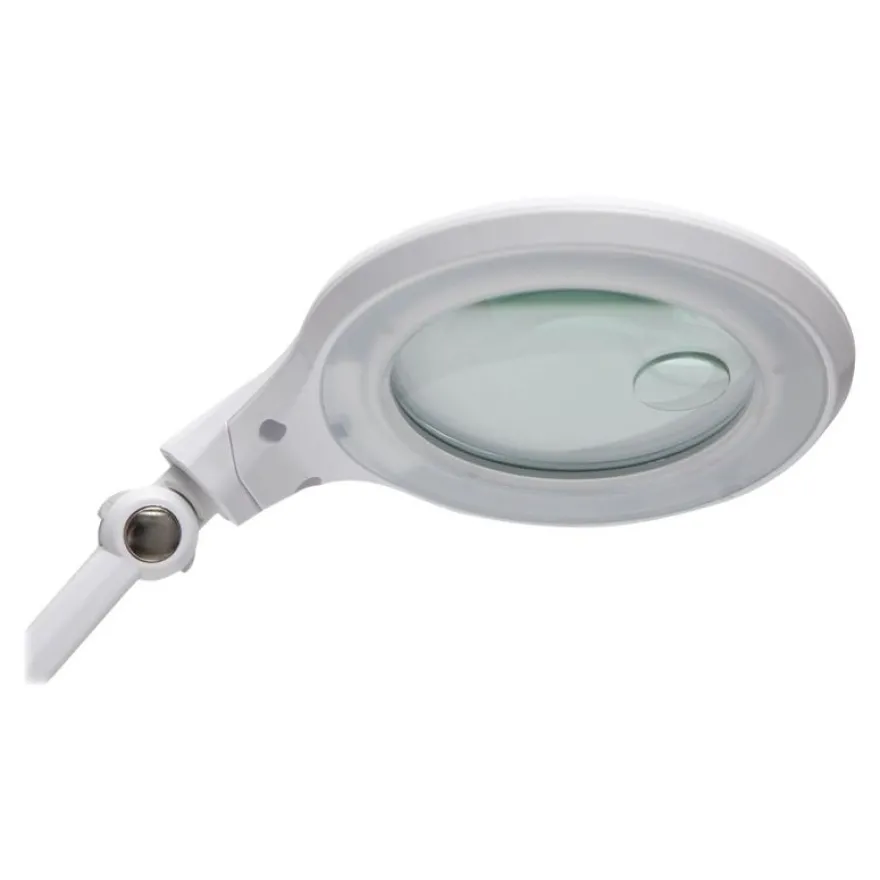 MAULiris - Lampe loupe à Led - 10 cm diamètre - agrandissement : 1.75x - 7 W - blanc