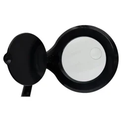 MAULiris - Lampe loupe à Led - 10 cm diamètre - agrandissement : 1.75x - 7 W - noir
