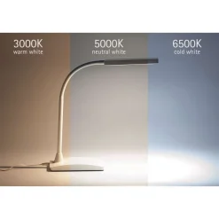 MaulPearly - Lampe de bureau LED - couleur réglable - blanc