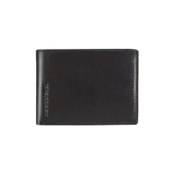 Maverick - Portefeuille à 2 volets anti-piratage - cuir noir