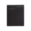 Maverick All Black - Portefeuille - billfold RFID with zipper and extra card pockets - cuir de vachette pleine fleur tanné végétal - noir
