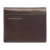 Maverick brown - Portefeuille for 6 credit cards / cash - protection RFID - cuir de vachette pleine fleur tanné végétal - brun