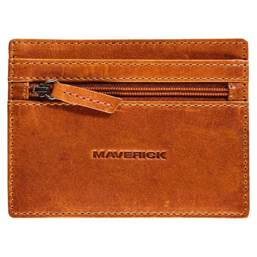 Maverick New Men - Portefeuille RFID avec 1 pochette - cuir