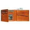 Maverick New Men - Portefeuille RFID avec 2 pochettes pour les billets - cuir