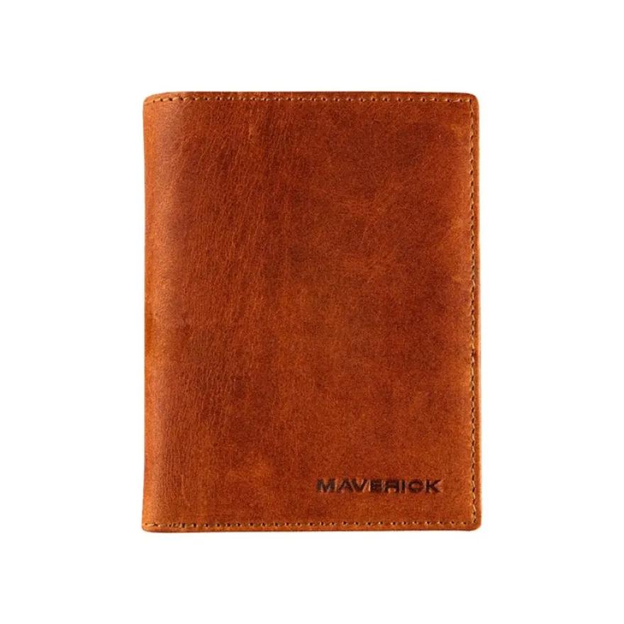 Maverick New Men - Portefeuille RFID avec poche pour la monnaie - cuir