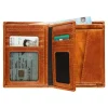 Maverick New Men - Portefeuille RFID avec poche pour la monnaie - cuir