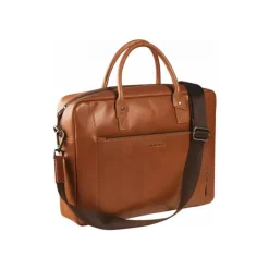 Maverick New Men - Sacoche pour ordinateur portable - cuir - 15.6" - cognac