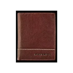 Maverick Rough Gear - Portefeuille anti-piratage - brun
