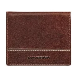 Maverick Rough Gear - Portefeuille - RFID with credit card slots - cuir de buffle pleine fleur à tannage végétal - brun