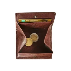 Maverick Rough Gear - Portefeuille - RFID with credit card slots - cuir de buffle pleine fleur à tannage végétal - brun