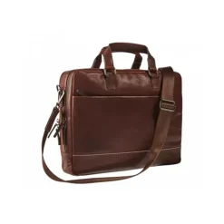 Maverick Rough Gear - Sacoche pour ordinateur portable - grand - cuir - 15.6" - brun