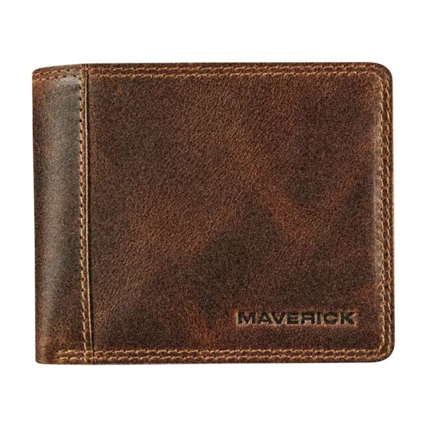 Maverick The Original - Portefeuille compact - cuir
