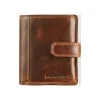 Maverick The Original - Portefeuille - compact RFID - cuir de vachette pleine fleur tanné végétal - brun