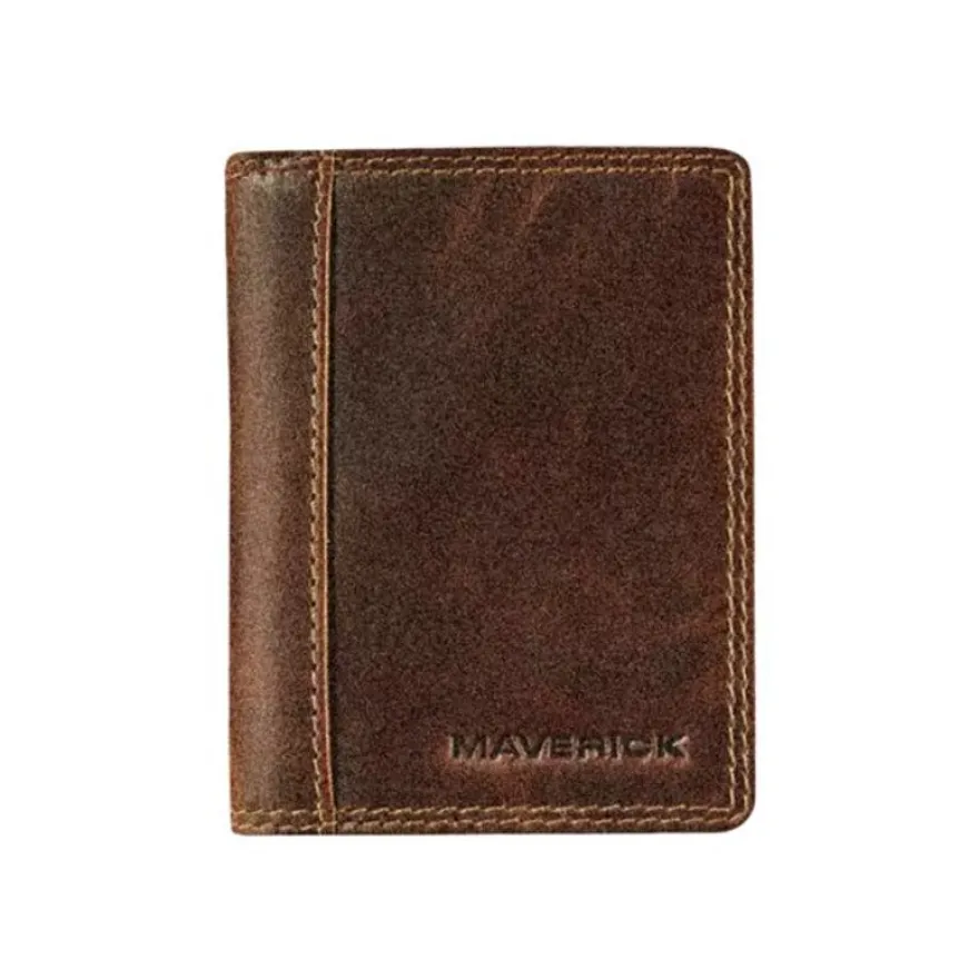 Maverick The Original - Porte-cartes RFID (pour 14 cartes) - cuir
