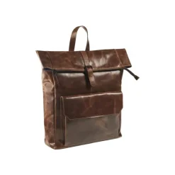Maverick The Original - Sac à dos pour ordinateur portable - cuir - 15.6" - brun