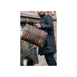 Maverick The Original - Sacoche pour ordinateur portable - 15.6" - brun