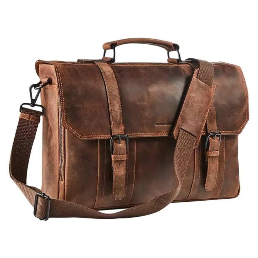 Maverick The Original - Sacoche pour ordinateur portable - 15.6" - brun