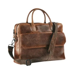 Maverick The Original - Sacoche large pour ordinateur portable 15,6" - cuir