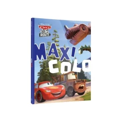 Maxi Colo - Cars Sur La Route - livre à colorier