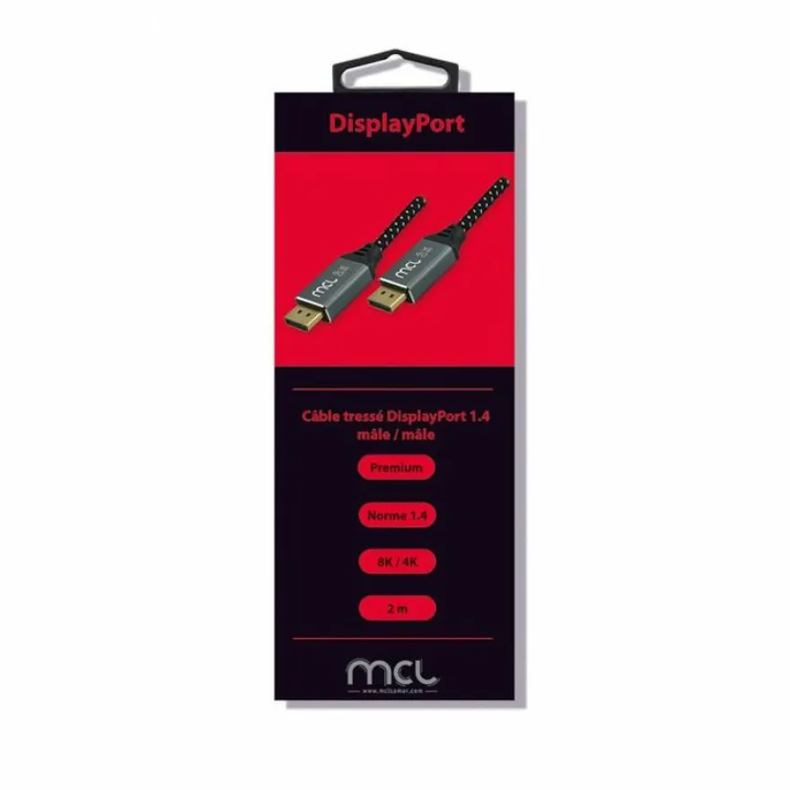 MCL - cordon display 8k 1,4 male / male 2m