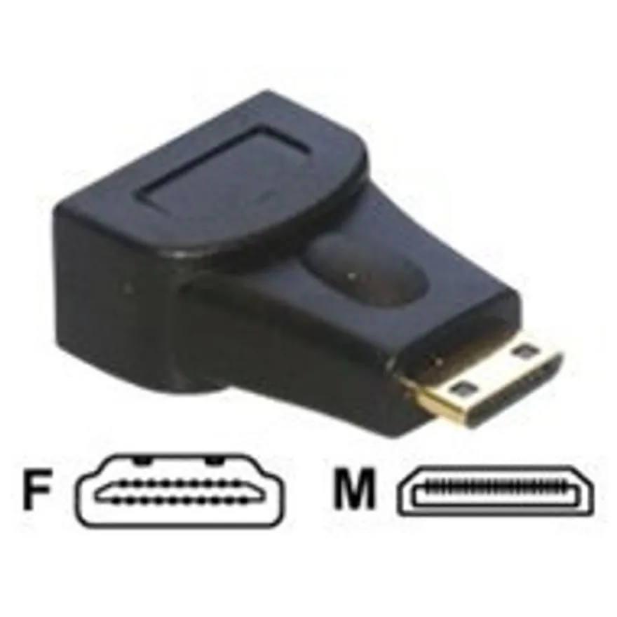 MCL Samar - adaptateur HDMI type A (F) vers mini HDMI type C (M)